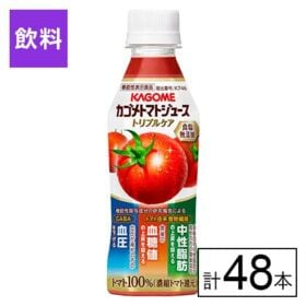 （機能性表示食品）カゴメ トマトジューストリプルケア 食塩無添加 265g×48本