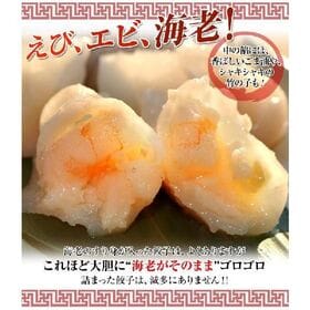 【日替わり数量限定】【750g(15g×50個) 】エビ餃子 プリップリの海老がごろごろ! ※冷凍【先行チケット利用NG】
