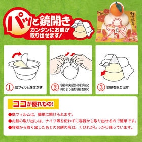 【予約受付】11/10~順次出荷【160g×24個】たいまつ食品 お鏡餅 橙