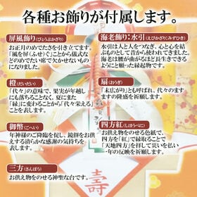 【予約受付】11/10~順次出荷【1650g/1個】たいまつ食品 お鏡餅 謹賀新年 特大