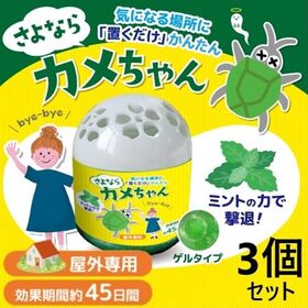 【日替わり数量限定】【3個セット】さよならカメちゃん 置きタイプ【先行チケット利用NG】