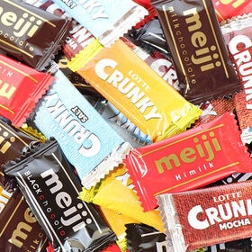 明治・ロッテ 人気チョコレート 食べ比べセット（計30コ）
