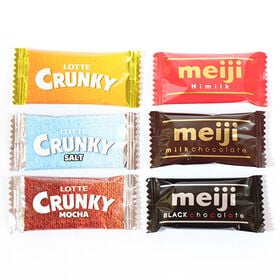 明治・ロッテ 人気チョコレート 食べ比べセット（計30コ）
