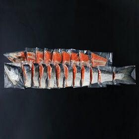 極上紅鮭姿切身「A」 1本・1.3‐1.6kg