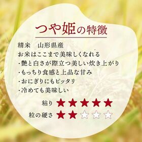 【10kg(5kg×2袋)】令和8年産！山形県産 つや姫 精米