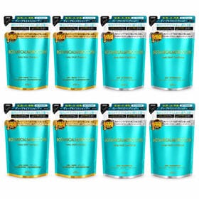 【4セット組】MOROCCANボタニカルシャンプー＆コンディショナー400ml