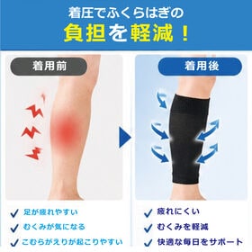 【4枚セット】着圧ふくらはぎサポーター