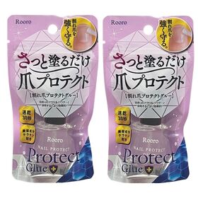 【2個セット】爪プロテクトグルー | 弱くなった爪に塗るだけ、ネイルハードナーとしても使えます。