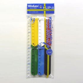 ウェーロック WeLoc ウェーロッククリップイットPA70mm アソート 6個セット