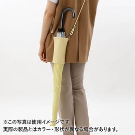オーロラ 楽スポっ 濡れた傘の持ち運びをラクに・快適にする傘カバー 無地 通常サイズ ブラック