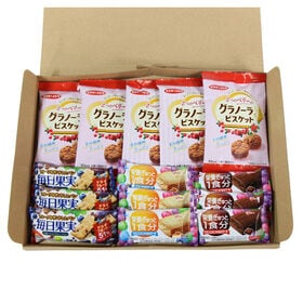 栄養たっぷりお菓子セット（グラノーラビスケット・バランスオンminiケーキ・毎日果実）（計14コ）