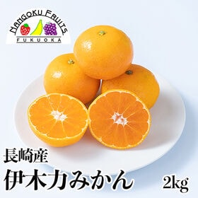 【予約受付】12月中旬~順次出荷【長崎】2kg　伊木力みかん | 百貨店での取り扱い実績30年の高級みかん。江戸時代より作られている由緒ある温州みかん。