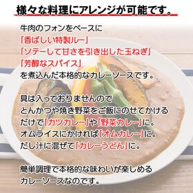 【日替わり数量限定】【1kg/約5~6食分】創味のカレーソース レトルトパック[中辛]【先行チケット利用NG】
