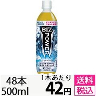 【48本セット】メンズサイダー ビズパワー500ml