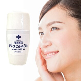 薬用美白プラセンタファンデーション