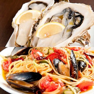 牡蠣づくしコース(料理9品+飲み放題150分)