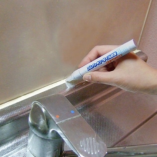 ゴムパッキン タイル目地修正ペン110番 ホワイト を税込 送料込でお試し サンプル百貨店 富士パックス販売株式会社