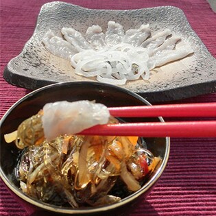 ふく刺し馬関松前漬け