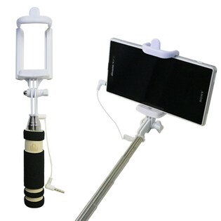 【ブラック】セルカ棒 折りたたみ ミニ