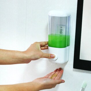 吸盤式壁掛けシャンプーディスペンサーシングル