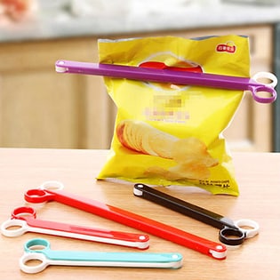 片手でとじフードクリップ