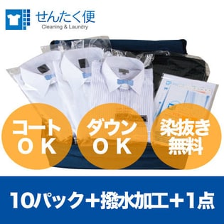 せんたく便１０パック＋撥水加工＋１点