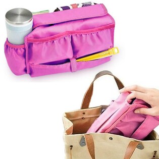 ボトルポケット付きバッグインバッグ