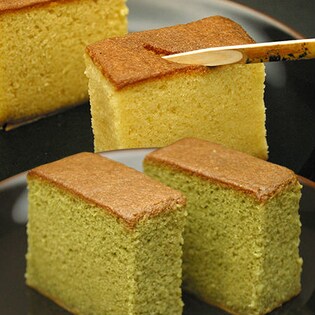 長崎産カステラ プレーン350g×1本・レモン350g×1本・よもぎ350g×1本 計3本