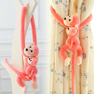 ピンク 親子サルのカーテンタッセルを税込 送料込でお試し サンプル百貨店 ワンダーモール