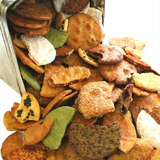 <せんべい茶屋本舗>われ草加せんべい 2kg缶