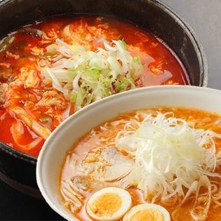 どんまいラーメン4食（ユッケジャン2食、酸辣湯2食）