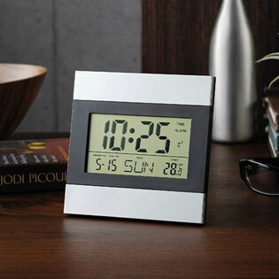 アルミフレームインテリアクロック