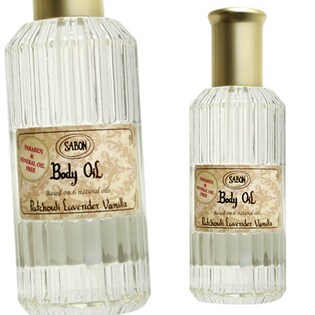 【2個セット/パチョリ ラベンダー バニラ】SABON(サボン)/ボディオイル/100ml