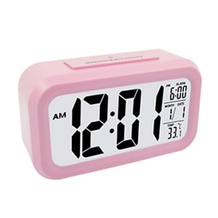 ピンク シンプルで可愛いデジタル目覚まし時計 を税込 送料込でお試し サンプル百貨店 クラシウェル