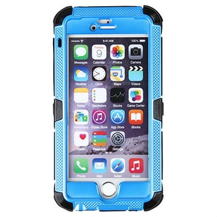 【ブルー】iPhone6s iPhone6 ケース カバー 防滴 防塵 耐衝撃