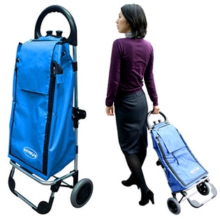 【スカイブルー】イタリア製保温・保冷ショッピングカート