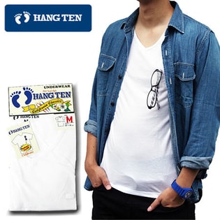 【ループ付】HANG TENハンテンTシャツ ホワイト M