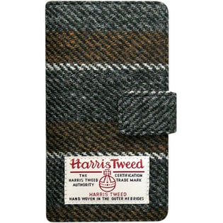 【A】Harris Tweed（ハリスツイード）手帳型スマホケース