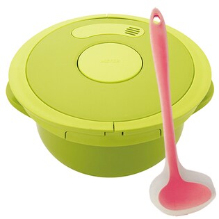 【グリーン】電子レンジ圧力鍋2