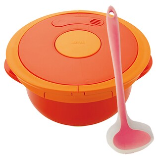 【オレンジ】電子レンジ圧力鍋2
