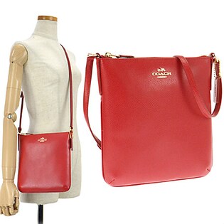 レッド】COACH(コーチ)/ショルダーバッグ/F36063を税込・送料込でお 