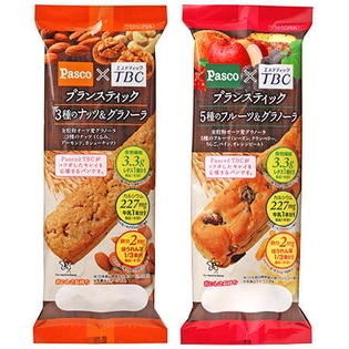 ブランスティック×TBC 3種のナッツ＆グラノーラ 15本 + 5種のフルーツ＆グラノーラ 15本 【計30本セット】
