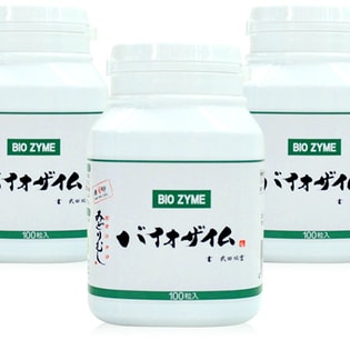 バイオザイム/みどりむしサプリメント100粒入×3個