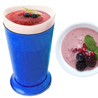 【ブルー】カップ型シャーベットメーカー