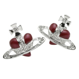 【シルバー】Vivienne Westwood VW DIAMANTE HEART P