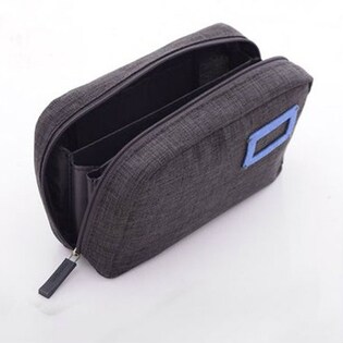 【グレー】 印鑑・通帳ケース