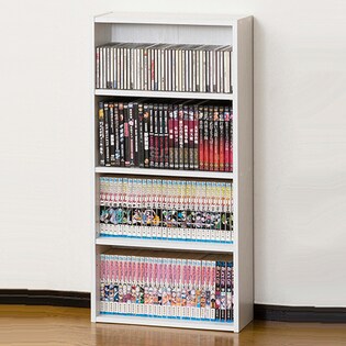 書棚エスタ45（白木目）