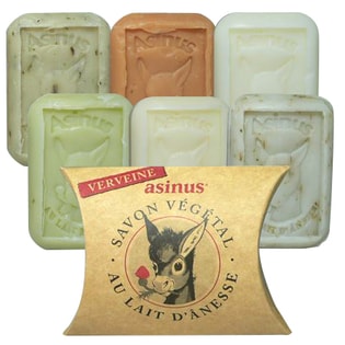 【6個セット】アジニュス (asinus)/ロバミルク石鹸/100g (ヴァーベナ/オレンジ/クラシック/ゼラニウム/ラベンダー/ローズマリー)