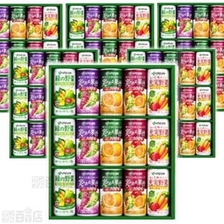 【6箱】実のある果汁＋野菜飲料詰合わせ