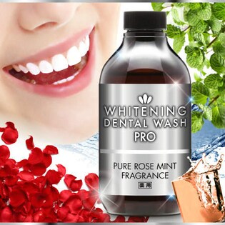 薬用ホワイトニング デンタルウォッシュPRO ピュアローズミントフレグランス